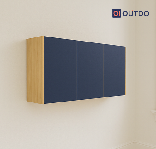 Bedroom Loft Storage with Shutter