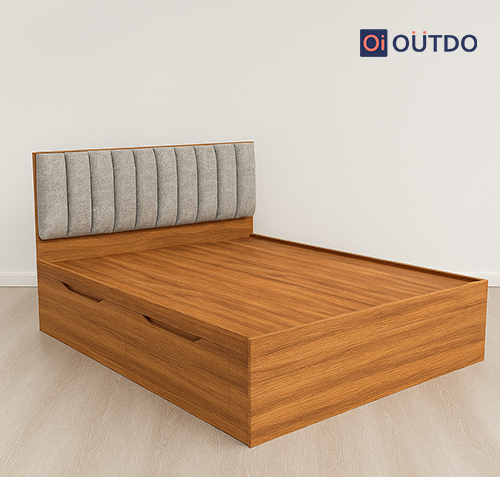Double Drawer Storage Bed