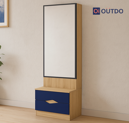 Dressing Combo Unit with Mirror Shutter