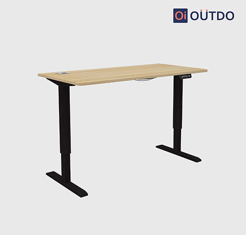 Height-Adjustable Study Table