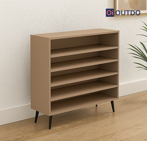 Shoe Rack with Open Shelves