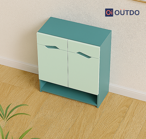 Shoe Rack with Drawers