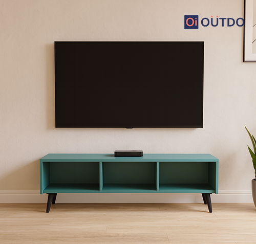 TV Unit with Open Shelves