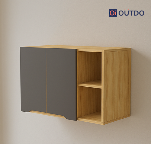 Wall-mounted Bookshelf