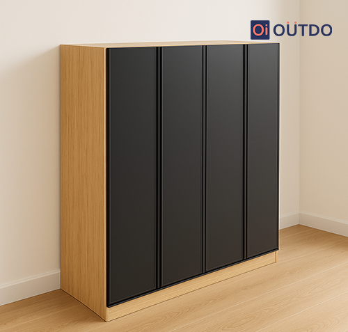 Wardrobe with Profile Shutters